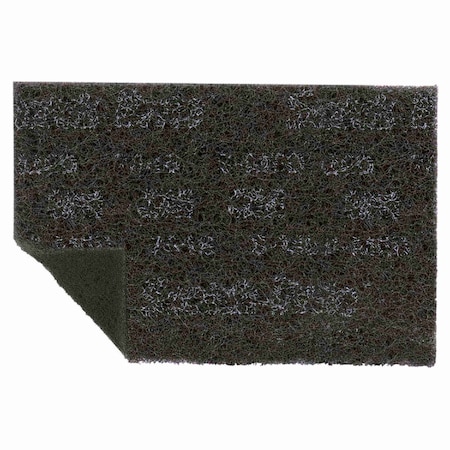 Scotch-Brite BLENDING PAD, 9 IN L, 6 IN W W/DIA, MEDIUM GRADE, SILICON CARBIDE ABRASIVE, 20PK 7100082599