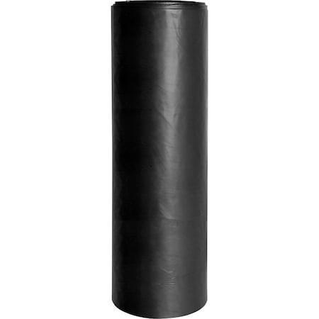 Berry Plastics Can Liners, 60 gal Capacity, 22 Microns, Black, 100PK PCM3658