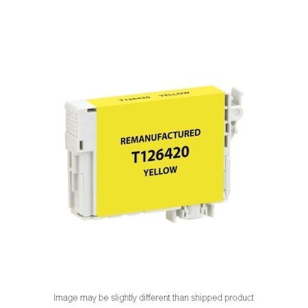 Epson Replacement, YELLOW Compatible InkJet Ink, 480 page yield T126420-S