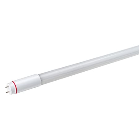 Keystone 15W LED T8 Tube, Shatter-Proof Coated Glass, 120-277V, Input, 4ft., 5000K, Direct Drive, 0-10V Dimma KT-LED15T8-48GC-850-D-VDIM