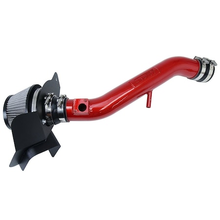 Hps Performance Air Intake Kit with Heat Shield, Red,  827-682R