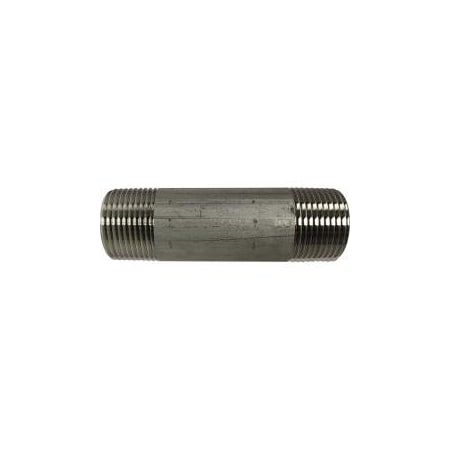 Midland Industries NIPPLE PIPE WLD 1IN MPT 1IN MPT SCH 40 49100