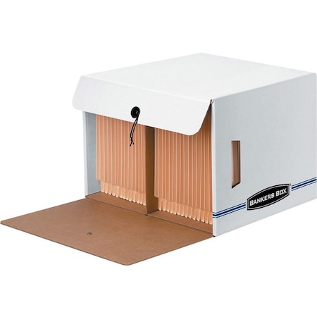 Fellowes FEL Side-Tab Storage File- Ltr- 15-.25 in x13-.38 in x10-.63 in - WE-BE 61