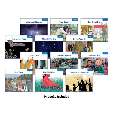 Newmark Learning Decodable Readers Grade 2 Diphthongs and Complex Vowels, 24 Book Set NL6835