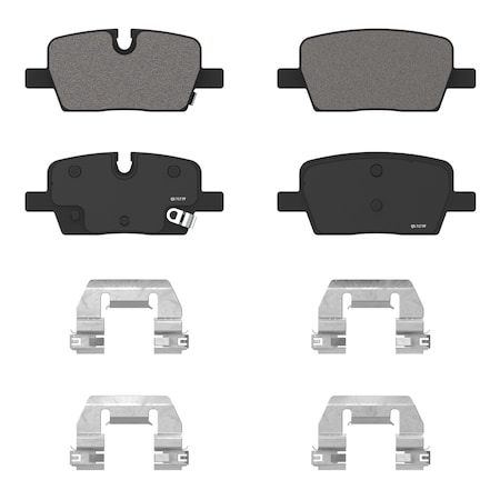 Wagner Brake QuickStop Rear Disc Brake Pad Set Ceramic,  ZD2303