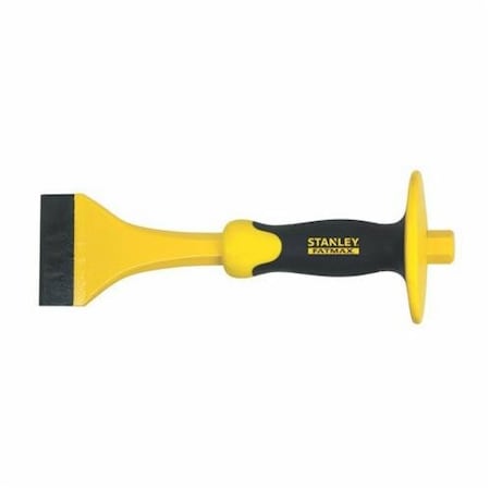 Stanley FATMAX FLOOR CHISEL WITH BI-MATERIAL HAND GUARD, 3 IN CHROME VANADIUM STEEL TIP, 11 16-331