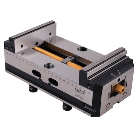 Hhip 5-Axis Self-Center CNC Vise Reverse 125mm Jaws 96mm Pin Space