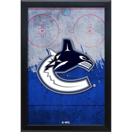Holland Bar Stool Co Vancouver Canucks 15.75 in. x 23.5 in. LED Snap Frame Lightbox by Company LBSnap