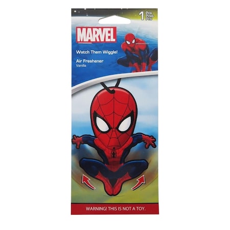Spider-Man Wiggle Vanilla Air Freshener airfreshspdwig