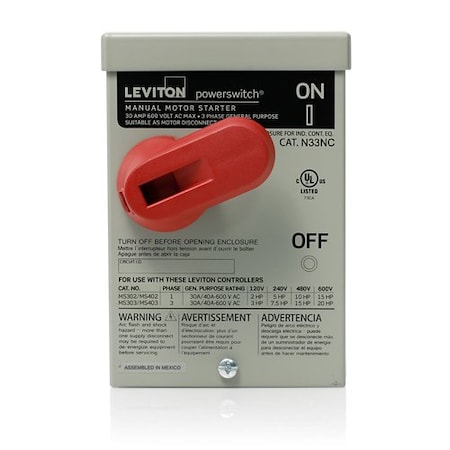 Leviton Plugs and Receptacles N33NC-DS