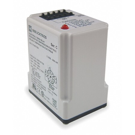Square D TIMER RELAY 240VAC 10AMP +OPTIONS 9050JCK70V14