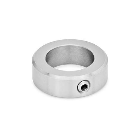 J.W. Winco Set Screw Shaft Collars 705-11-E-NI