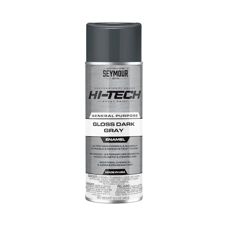Seymour Of Sycamore Hi Tech Enamel Spray Paint Gloss Dark Gr 16-117