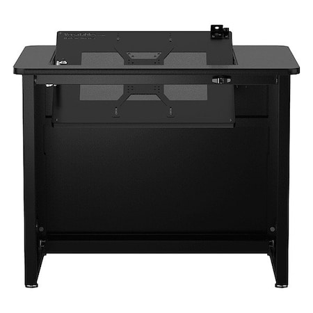 Versadesk Computer Desk, 24 in D X 29 in H, 36 in W X RSD3624-BB