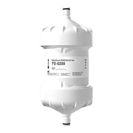 Nephros Inline Water Filter, 1/2 in connection 70-0288