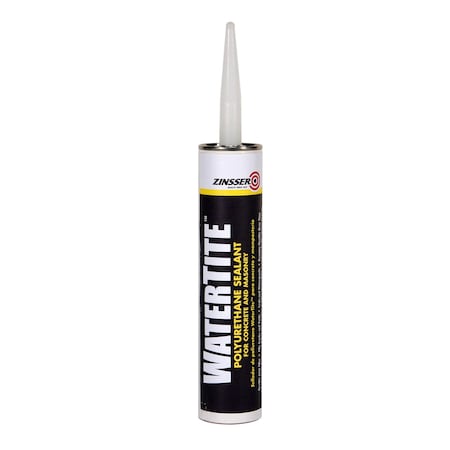 Zinsser Joint Sealant, 10 oz, Cartridge, Gray, Polyurethane Base, Watertite 05091