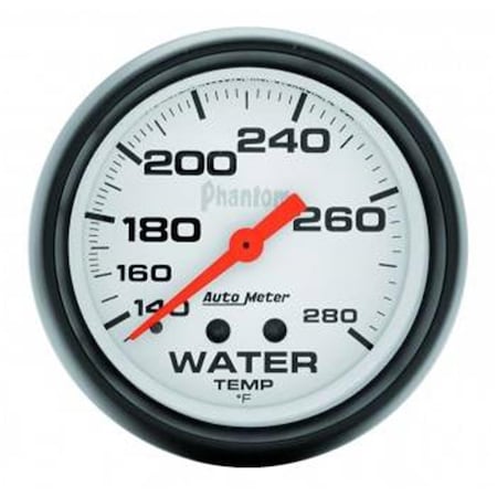 Auto Meter 5831 Phantom Water Temperature Gauge - 2.62 in. - 140-280 deg ATM5831