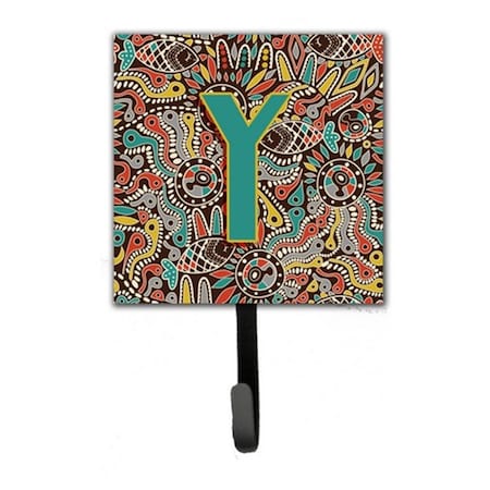 Carolines Treasures Letter Y Retro Tribal Alphabet Initial Leash and Key Holder CJ2013-YSH4