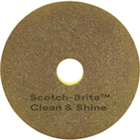 Scotch-Brite Scrubbing Pad, Yellow, Size 13", PK5 09549