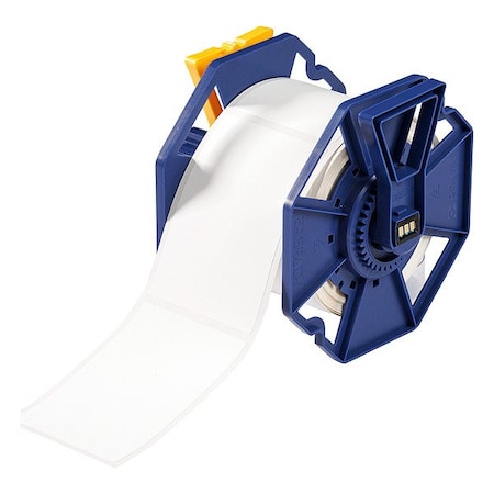 Brady Printer Label, 2 61/64 in Label W, 4 21/64 in Label H, 300 Labels per Roll J-261-7425J