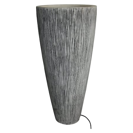 Homeroots 39in Gray Sandstone Garden Accents Accessories 274808