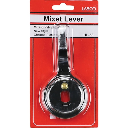 Westlake Pipe & Fittings Mixet Lever Handle Chrome Tub & Shower Handle Kit HL-58