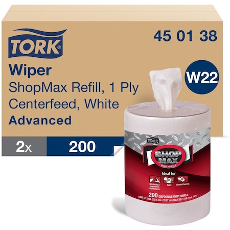 Tork DRC CF Roll Wiper, 2PK 450138