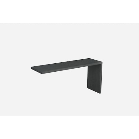 Homeroots 65" Gray Stainless Steel 320762