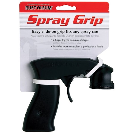 Comfort Grip Rust-Oleum Brands Black Economy Spray Can Grip 243546