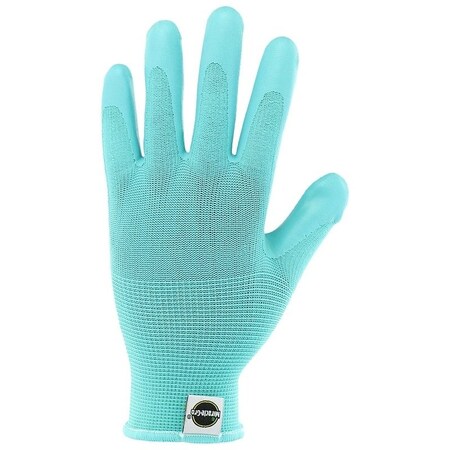 Miracle-Gro MG30607WML Breathable Garden Gloves, Women's, ML, Knit Cuff, Nitrile Coating, Latex Glove MG30607/WML