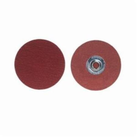Merit POWERLOCK ULTRA CERAMIC PLUS COATED ABRASIVE QUICK-CHANGE DISC, 3 IN DIA, 80 08834163387