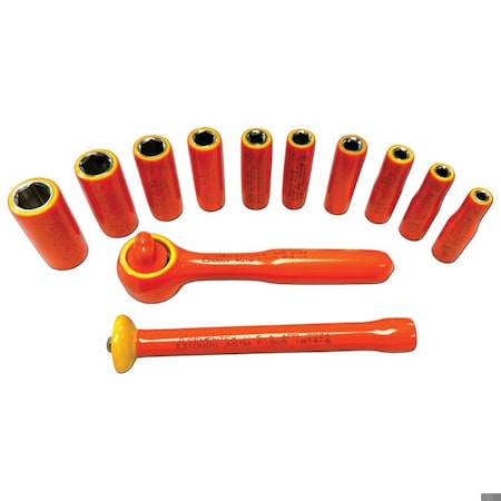 Cementex 1/4 SqDr 5/16 DW Skt 6Pt IS14-10L