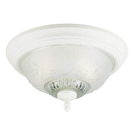 Westinghouse 2 LGT WHT Ceil Fixture 66162