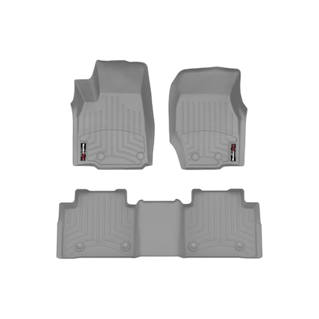 Weathertech Grey, Front and Rear Floorliners 461696-1-5