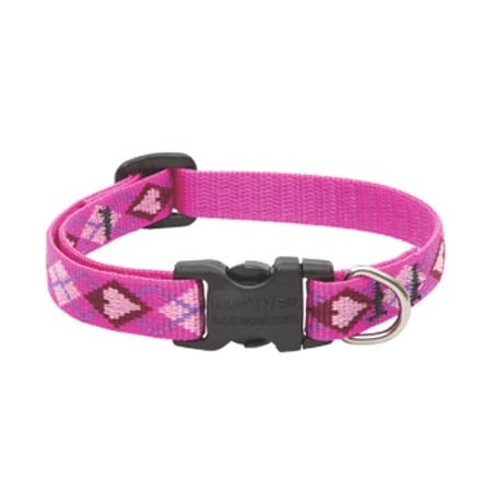 Lupine Adjustable Collar Original Designs Multicolor Puppy Love Nylon Dog Multicolor 14235