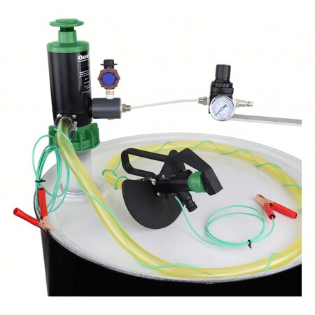 Goatthroat Pumps Air Drum Pump, 4.5 gpm, 10 psi, 1:1 GTSCP300GAS-AK