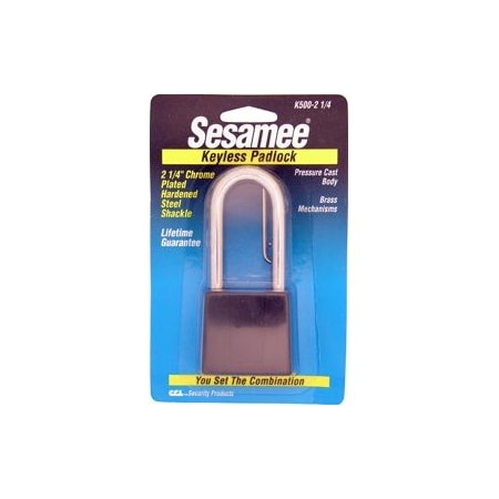 Eberhard Mfg Co Sesamee Black Padlock K500-214