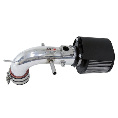 Hps Performance Air Intake Kit with Heat Shield, Polished, 827-612P