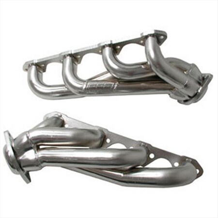 Bbk Perf 15150 Shorty Headers - Silver Ceramic Coated B45-15150