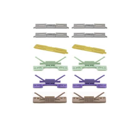Precision Replacement Parts Molding Clip Kit - set of 12 PCK-4534-17