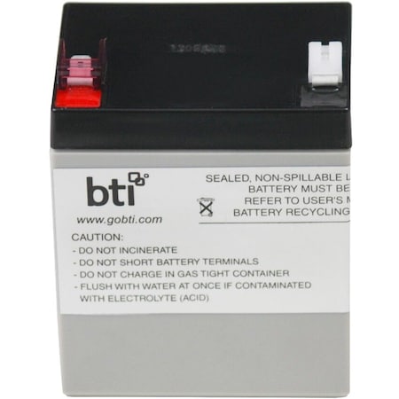 Battery Technology BTI Replacement Battery RBC46 for APC - UPS Battery - Lead Acid - 12 V DC - Lead Acid RBC46-SLA46-BTI
