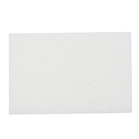 Norton Co 6in x 9in 45600 White Non-Woven Hand Pads 08108