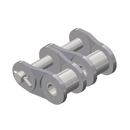 Senqcia Inspire Series SBR Heavy Series Double Strand Cottd Off Link, 60H-2 chain, .75P, 2.24 OAW, .234 Pin 60H-2OL