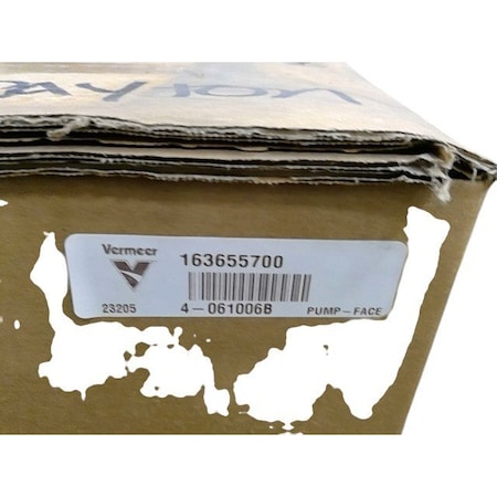 Vermeer pump-face, OEM 163655700