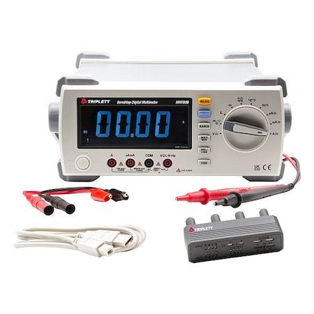 Triplett BenchDigitalMultimeter, 750VAC, 10A, 20MHz MM700B