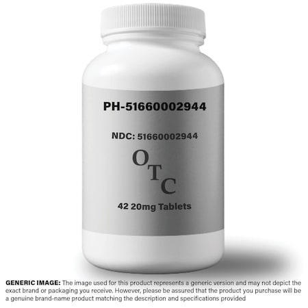 Ohm Laboratories Omeprazole Dr 20mg Bg Oblique Tablets, 42PK 51660002944
