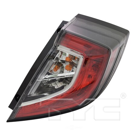 Tyc Capa Certified Tail Light Assembly 11-9007-00-9