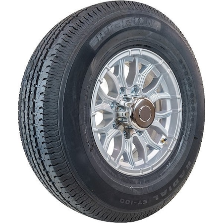 Hi-Run Radial ST Trailer Aluminum Wheel Assembl ASR1286