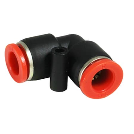 Tinkertools 0.31 in. x 8 mm 90 deg Union Nylon To Nylon Straight, 2PK TI2958027