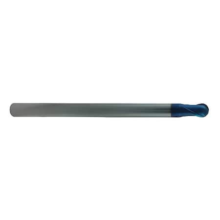 Regal Cutting Tools 1/8 x 1/4 x 1/8 x 2-1/2 1/4 below shank 2 Flt Ball Extended Reach w/Sapphire 090157RM